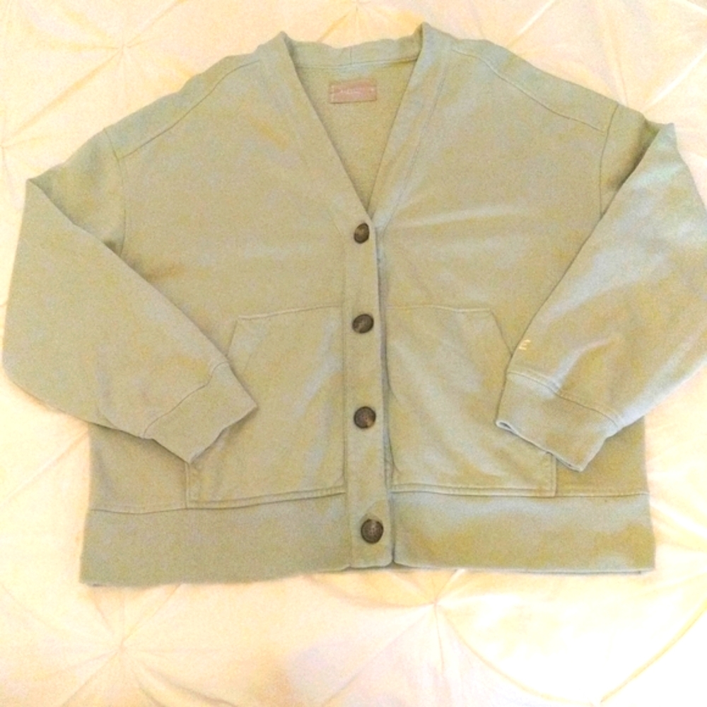 COPY - EVERLANE The Organic Cotton Varsity Cardigan